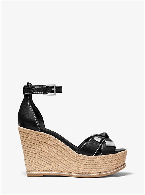 Ripley Leather Wedge Sandal 